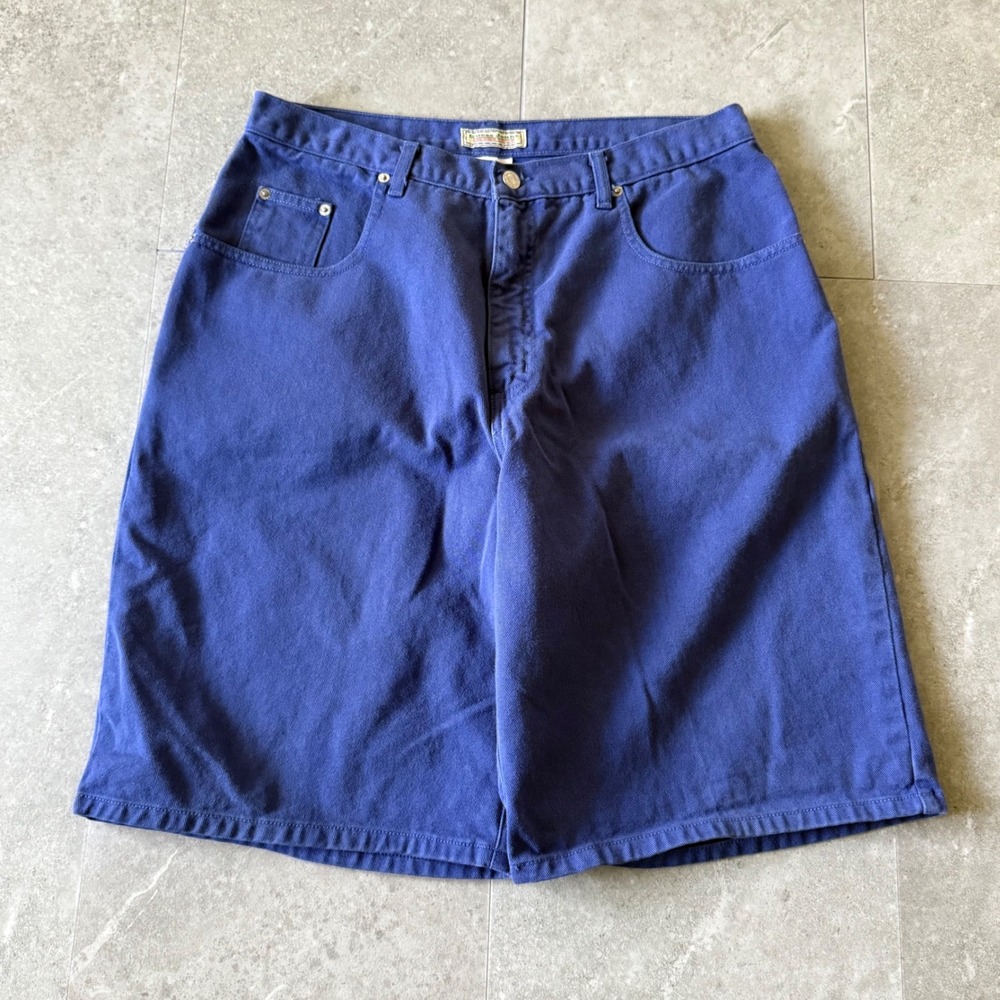 Vintage Guess Jeans Denim Shorts Jorts Size 34 - Picture 3 of 6